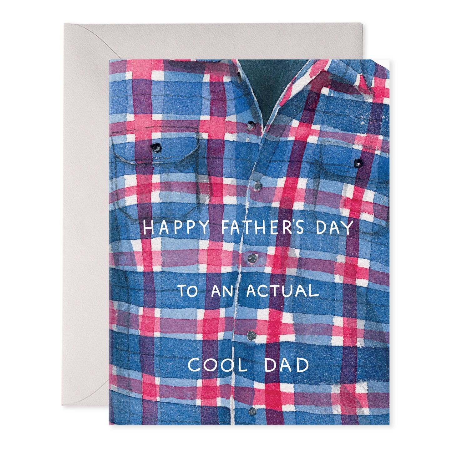 Plaid Dad Father's Day Card – Cool Dad