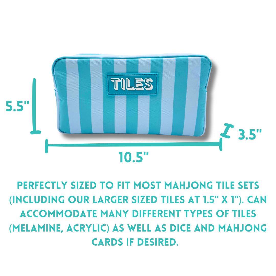 Premium Mahjong Tile Bags | Fits Most Large Tile Sets