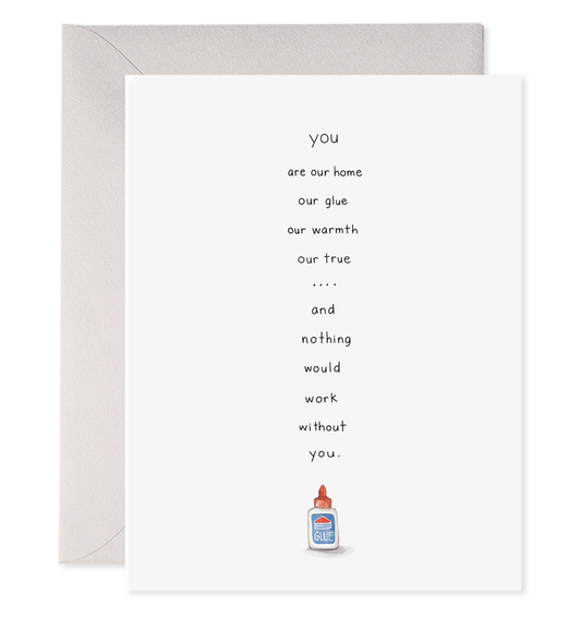 Glue Card | Mother's Day Greeting Card