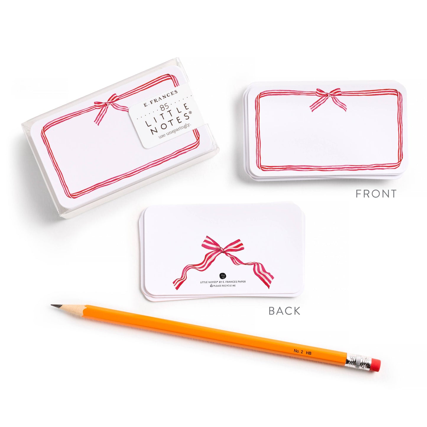 Red Ribbon Candy Little Notes® | 85 mini notes