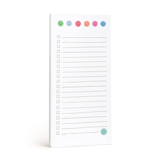 Smiles Notepad To do List Checkboxes