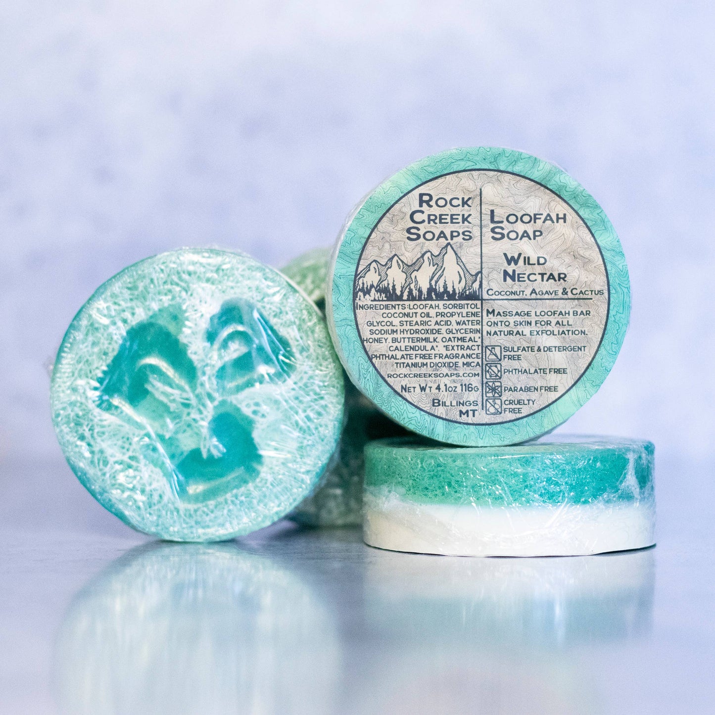 Wild Nectar Loofah Soap | Coconut, Vanilla & Citrus
