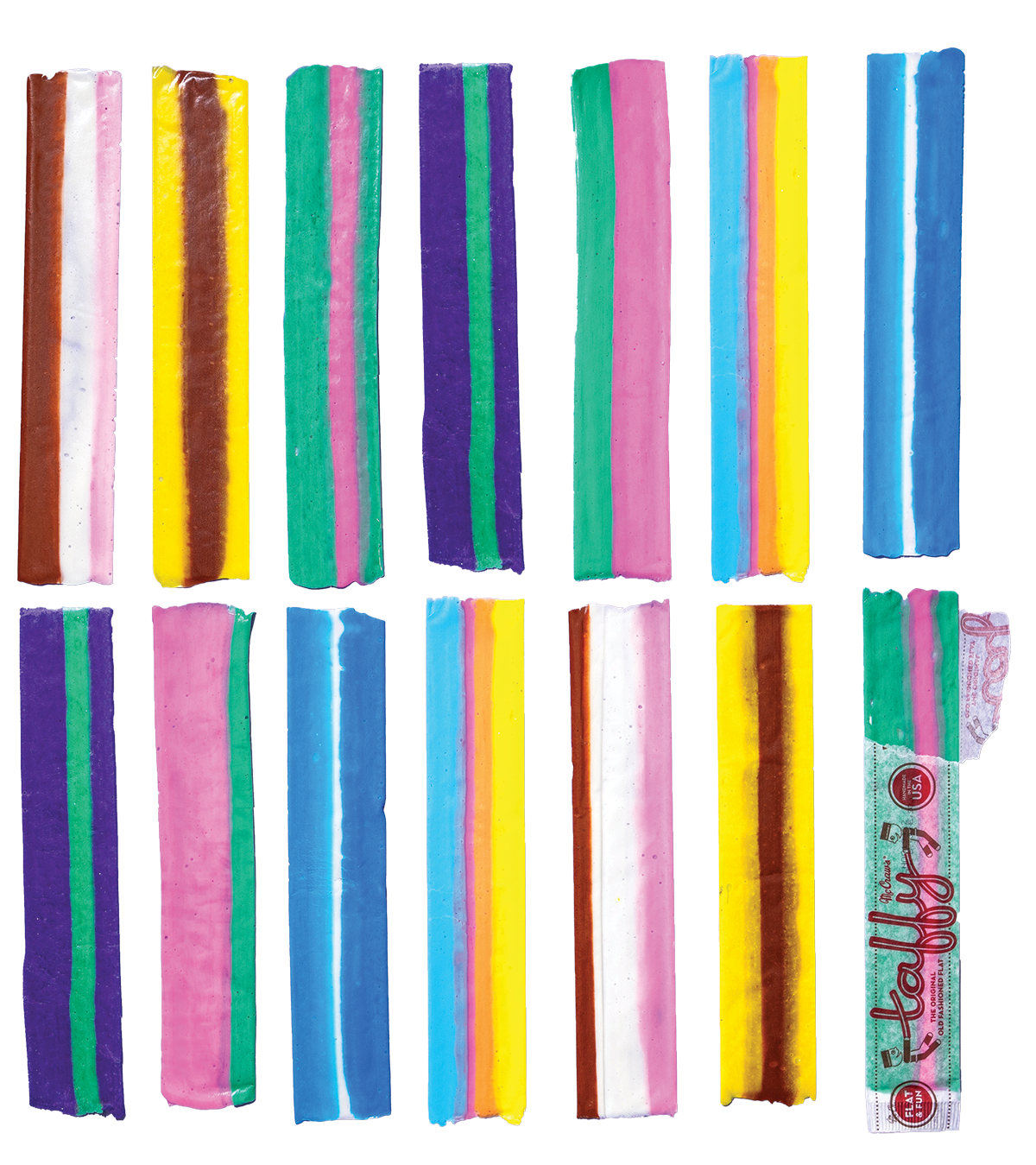 Hand-Pulled Flat Taffy