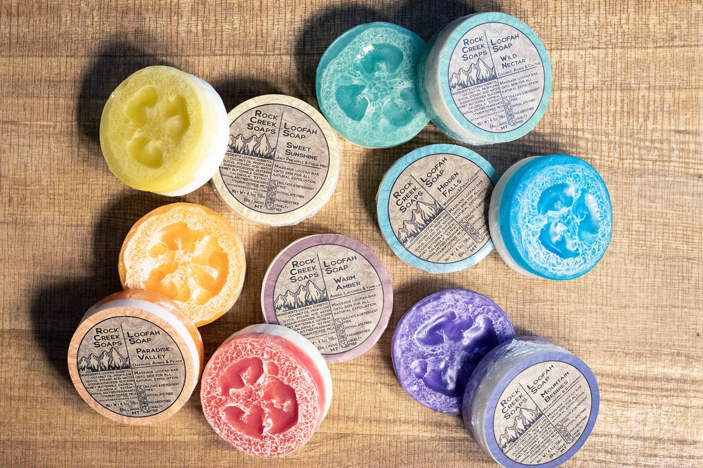 Wild Nectar Loofah Soap | Coconut, Vanilla & Citrus