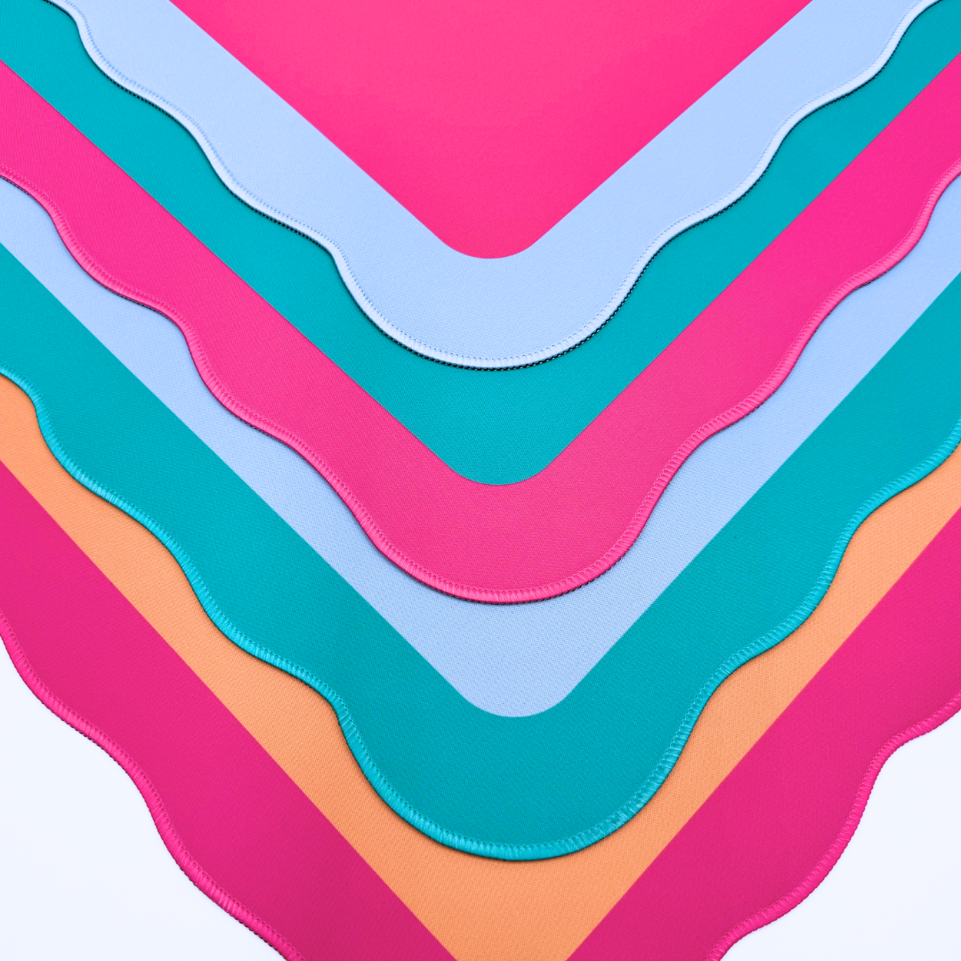 MAHJONG MAT  |  Color Wave  |  31" x 31"