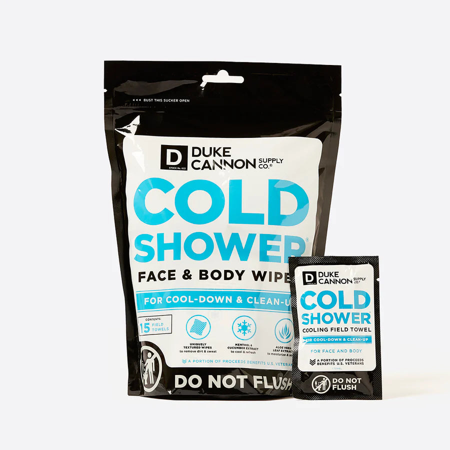 Duke Cannon - Cold Shower Wipes