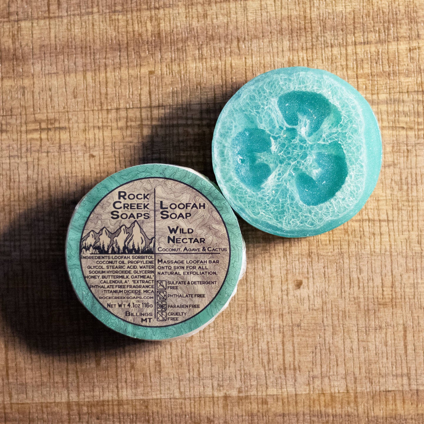 Wild Nectar Loofah Soap | Coconut, Vanilla & Citrus