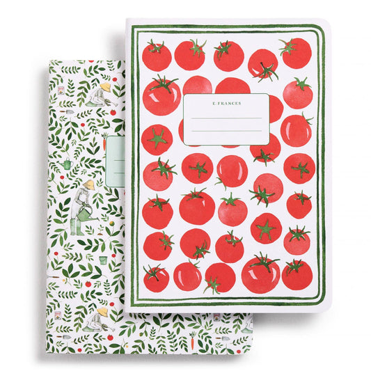 Gardener Set of Two Stitched Notebooks