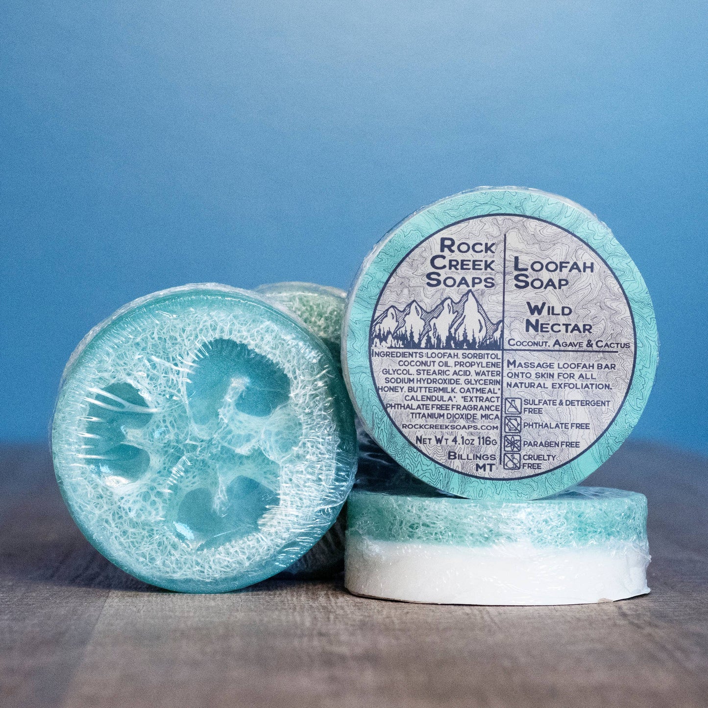 Wild Nectar Loofah Soap | Coconut, Vanilla & Citrus