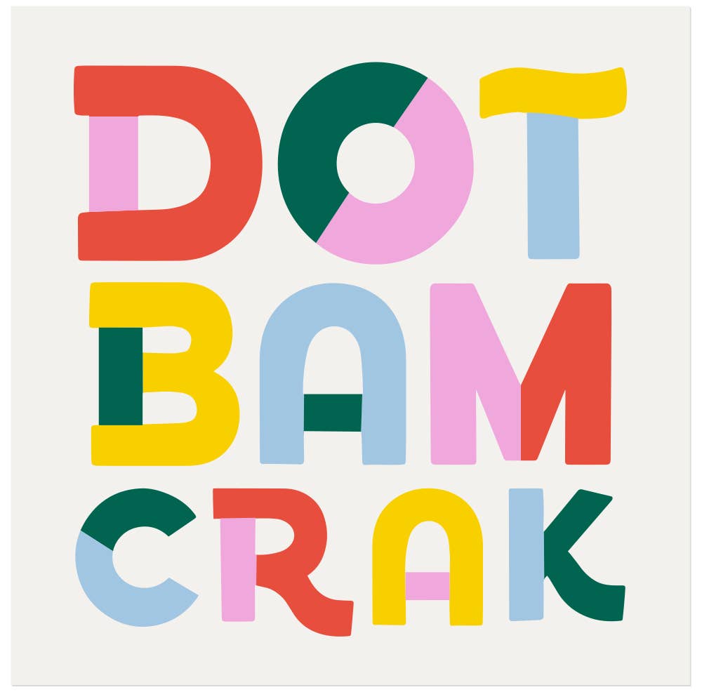 Mahjong Cocktail Funny Napkin | Dot Bam Crack