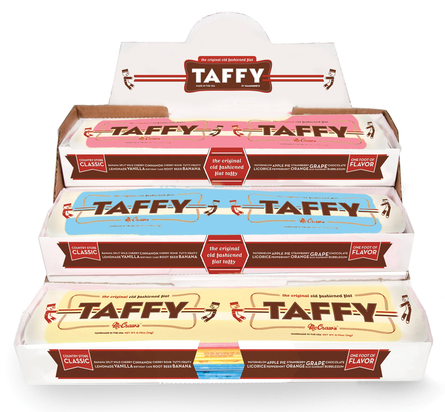 Hand-Pulled Flat Taffy